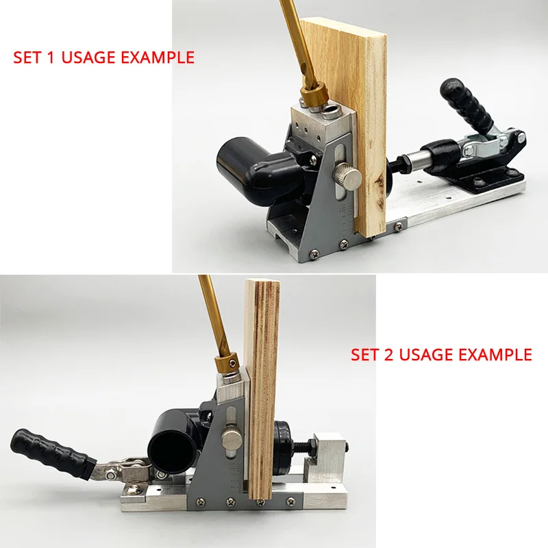 Pocket Hole Jig - Kit de gabarit de perçage pour
