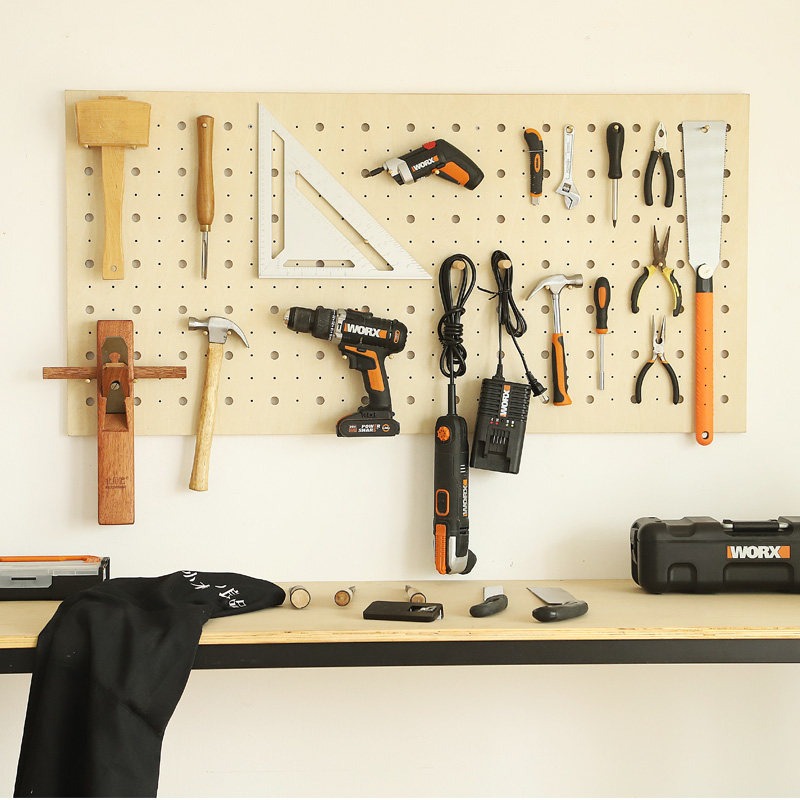 Workshop Tools.Hanging Board - Panneau perforé personnalisé Xiaomu Liangpin, panneau