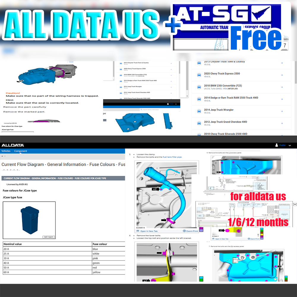 Tools At Workshop - Alldata US Version Complète, Logiciel de