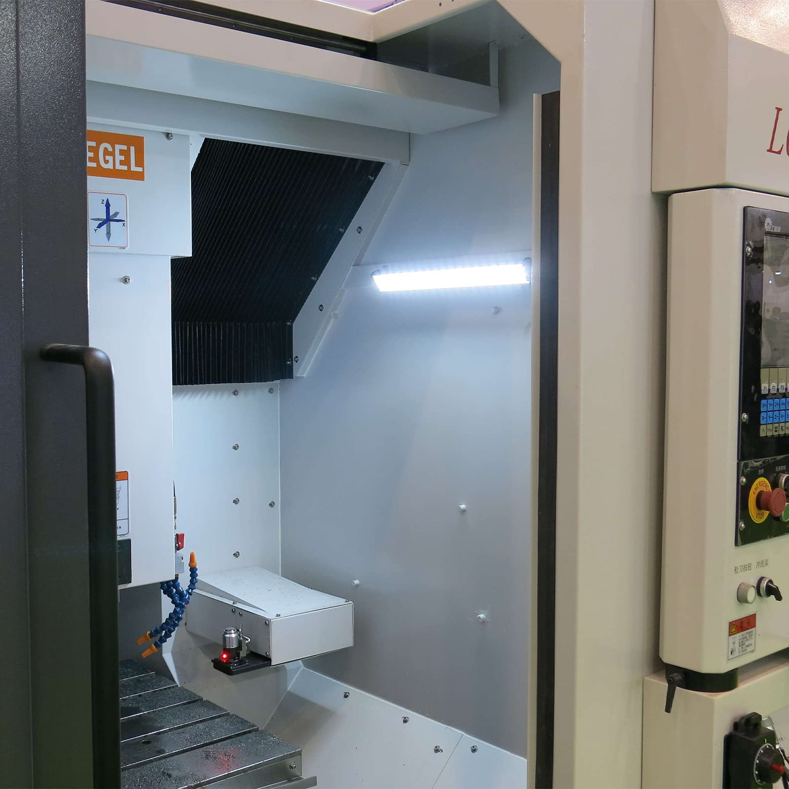 Lampe de travail LED CNC 230V/ - Workshop Tools Youtube avis et prix