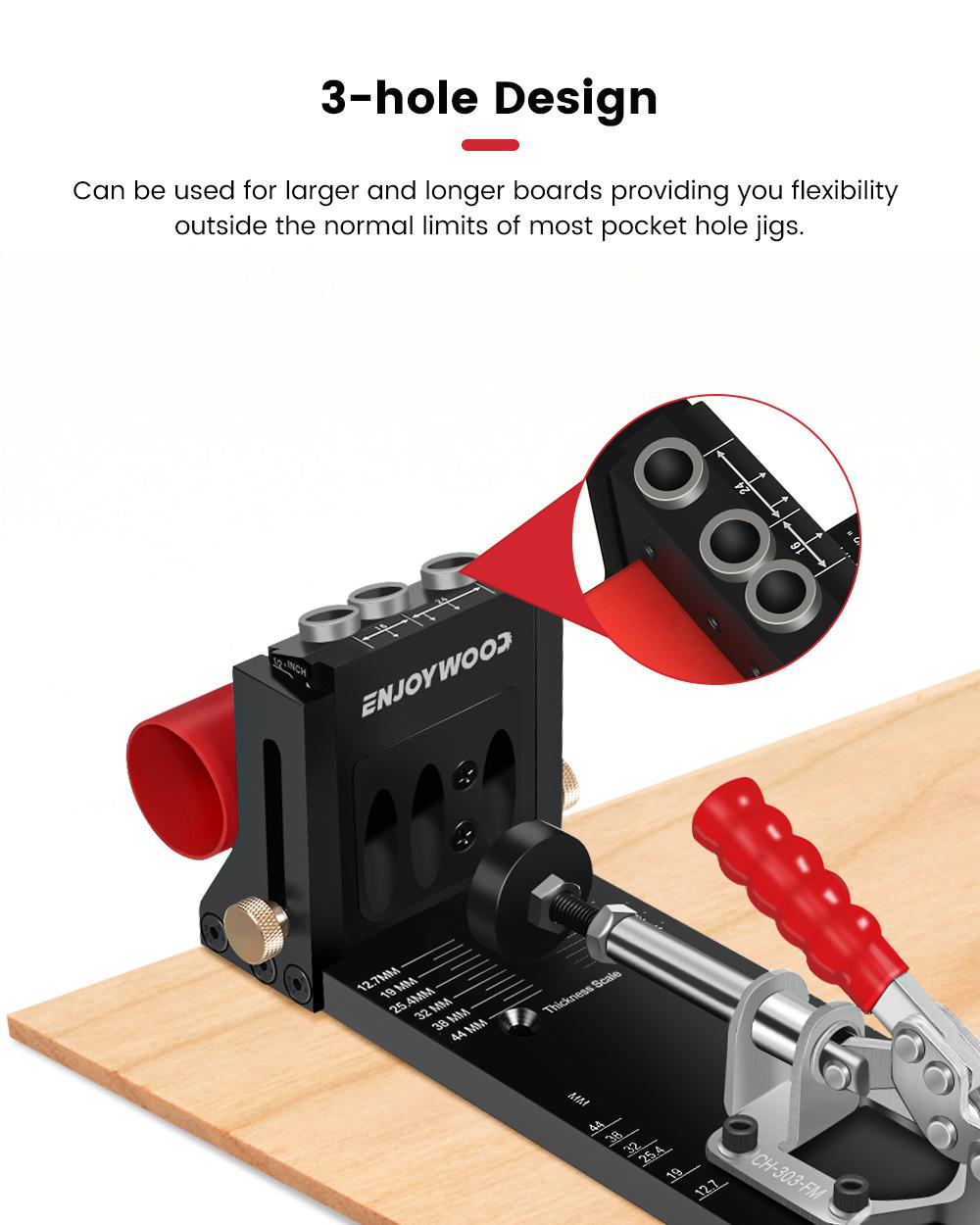 ENChain YWOOD XK4-Gabarit de P - Pocket Hole Jig avis et prix