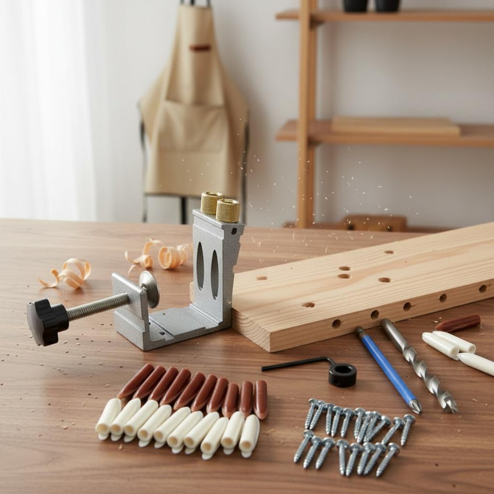 Gabarit de perçage d'angle 47  - Pocket Hole Jig avis et prix