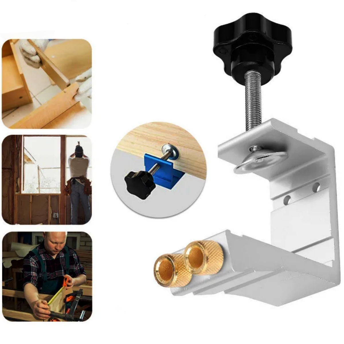 1 jeu de gabarit de trous de p - Pocket Hole Jig avis et prix