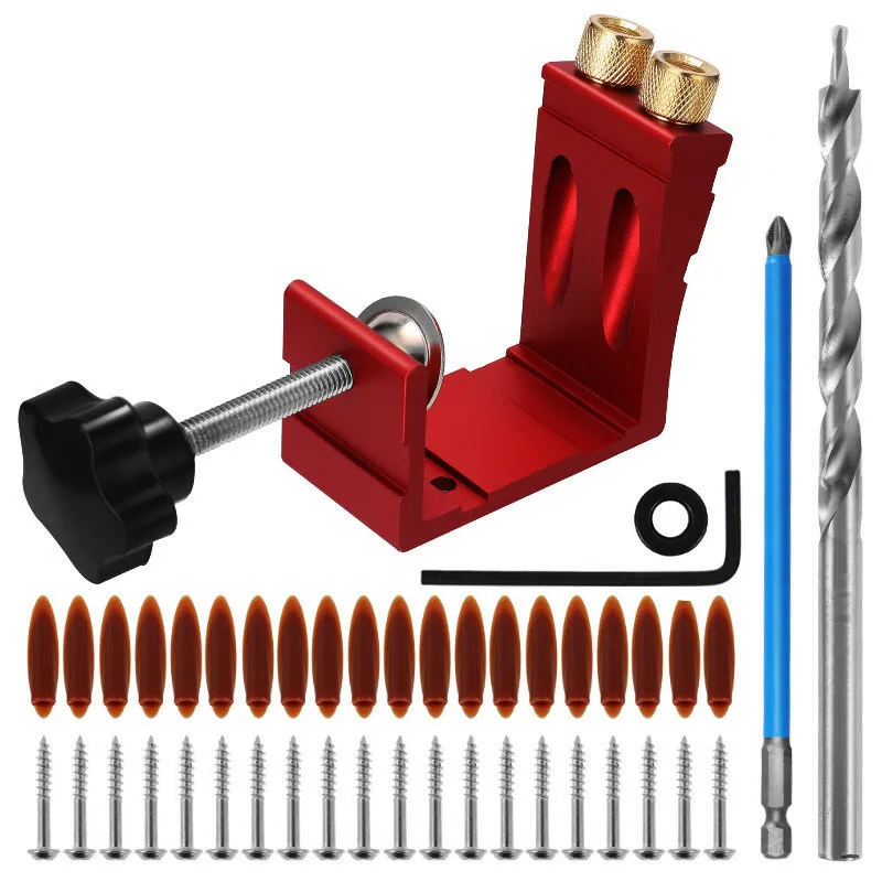 1 jeu de gabarit de trous de p - Pocket Hole Jig avis et prix